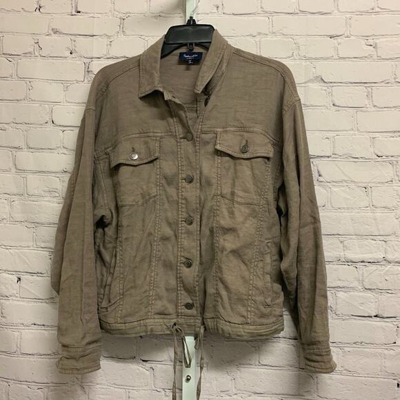 SPLENDID - Linen Blend Jacket - Picture 1 of 6